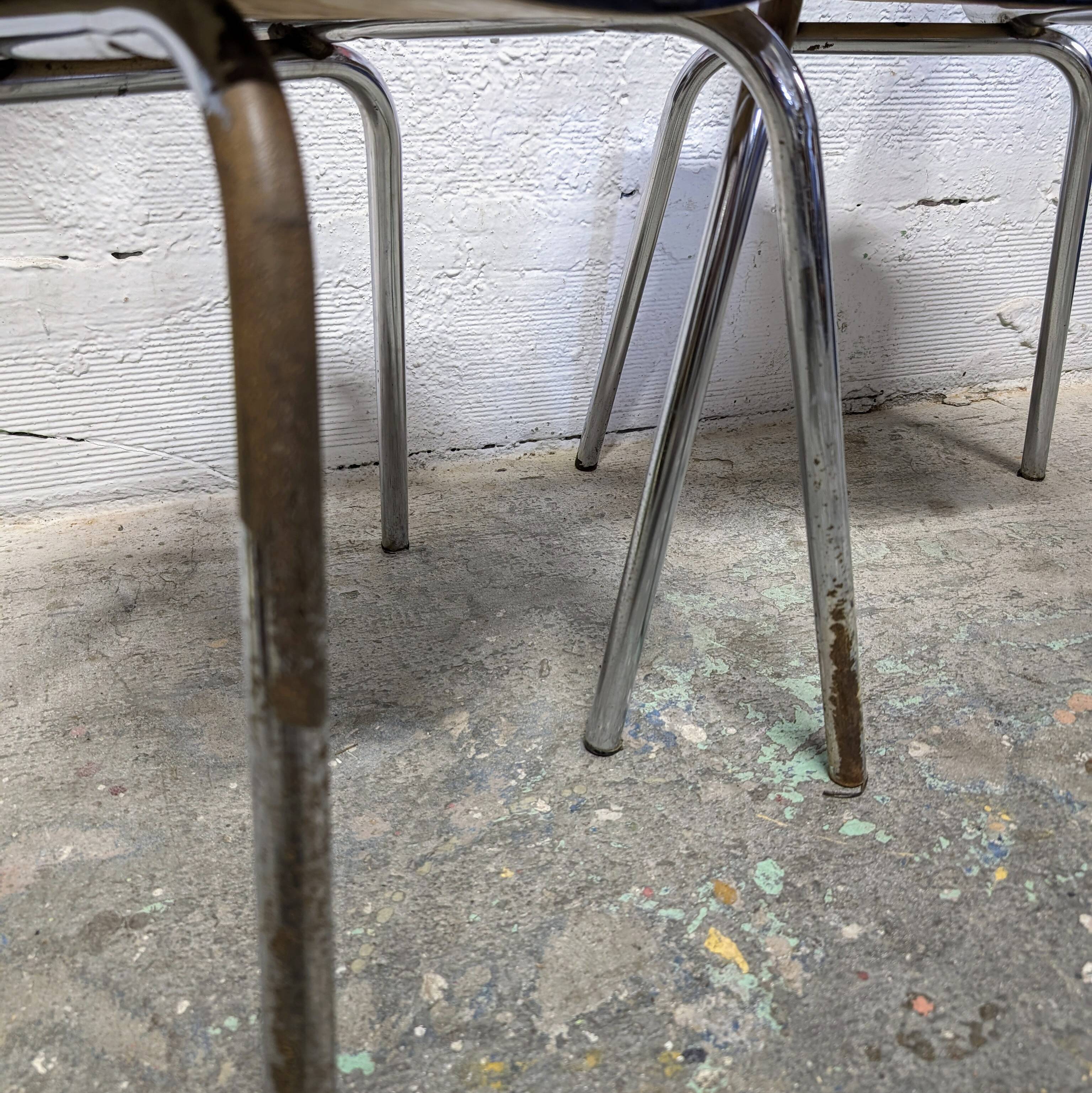 Pair of Formica chairs