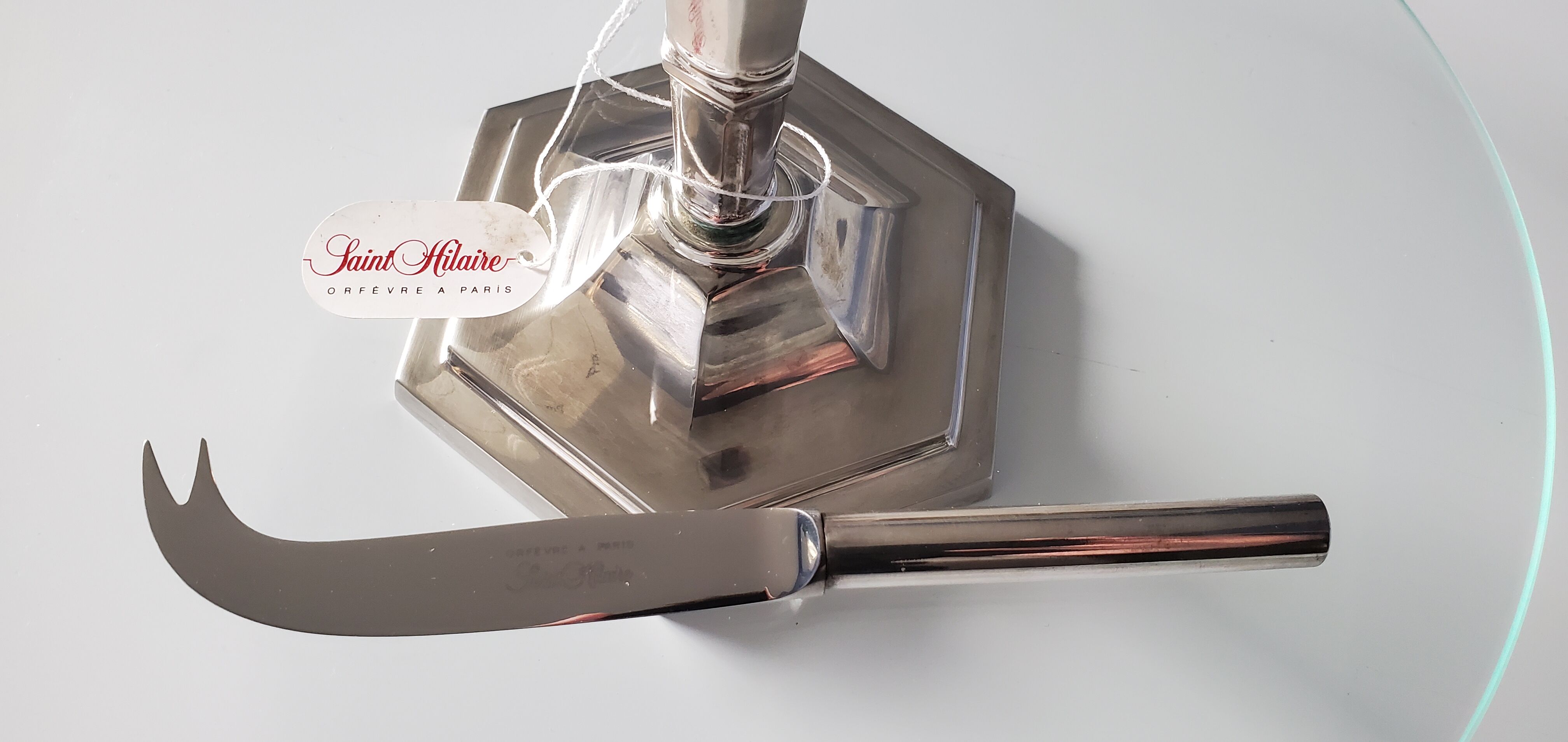 Cheese platter, Orfèvrerie Saint Hilaire