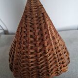 Panier banane ancien en osier