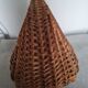 Panier banane ancien en osier