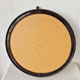 Round smoked plastic mirror '70s - Vintage