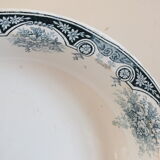 Plat creux en Terre de Fer St Amand Pompadour