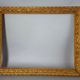 Old frame original gilded stucco wood 58x46 foliage 50x38 cm SB