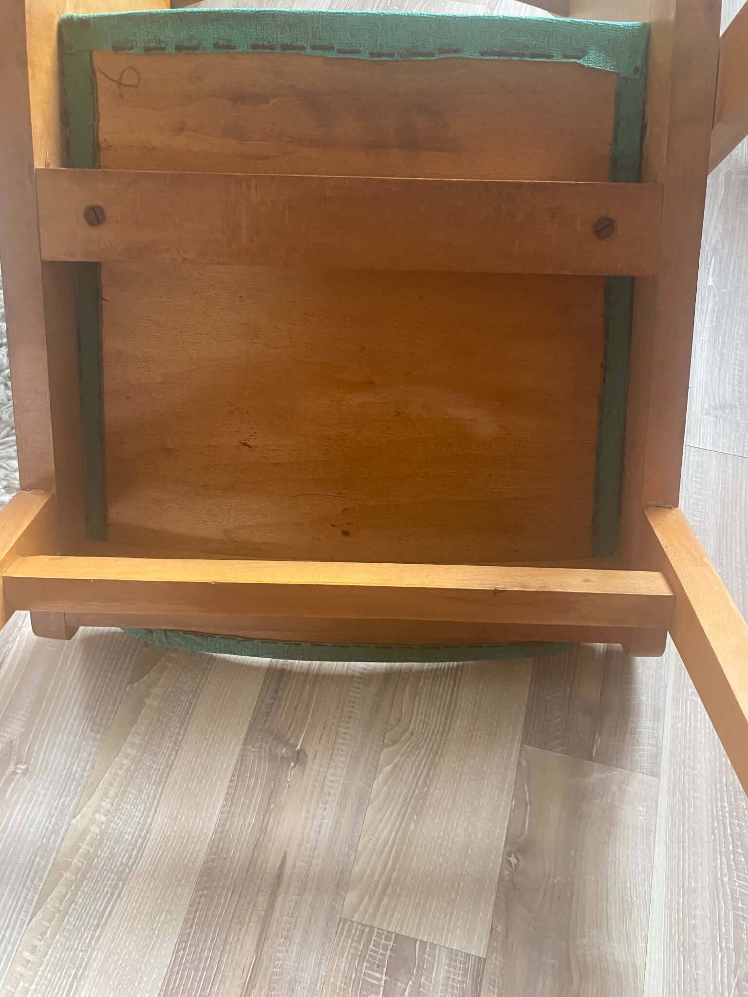 Vintage Bridge armchairs with compass legs – 1950s/60s