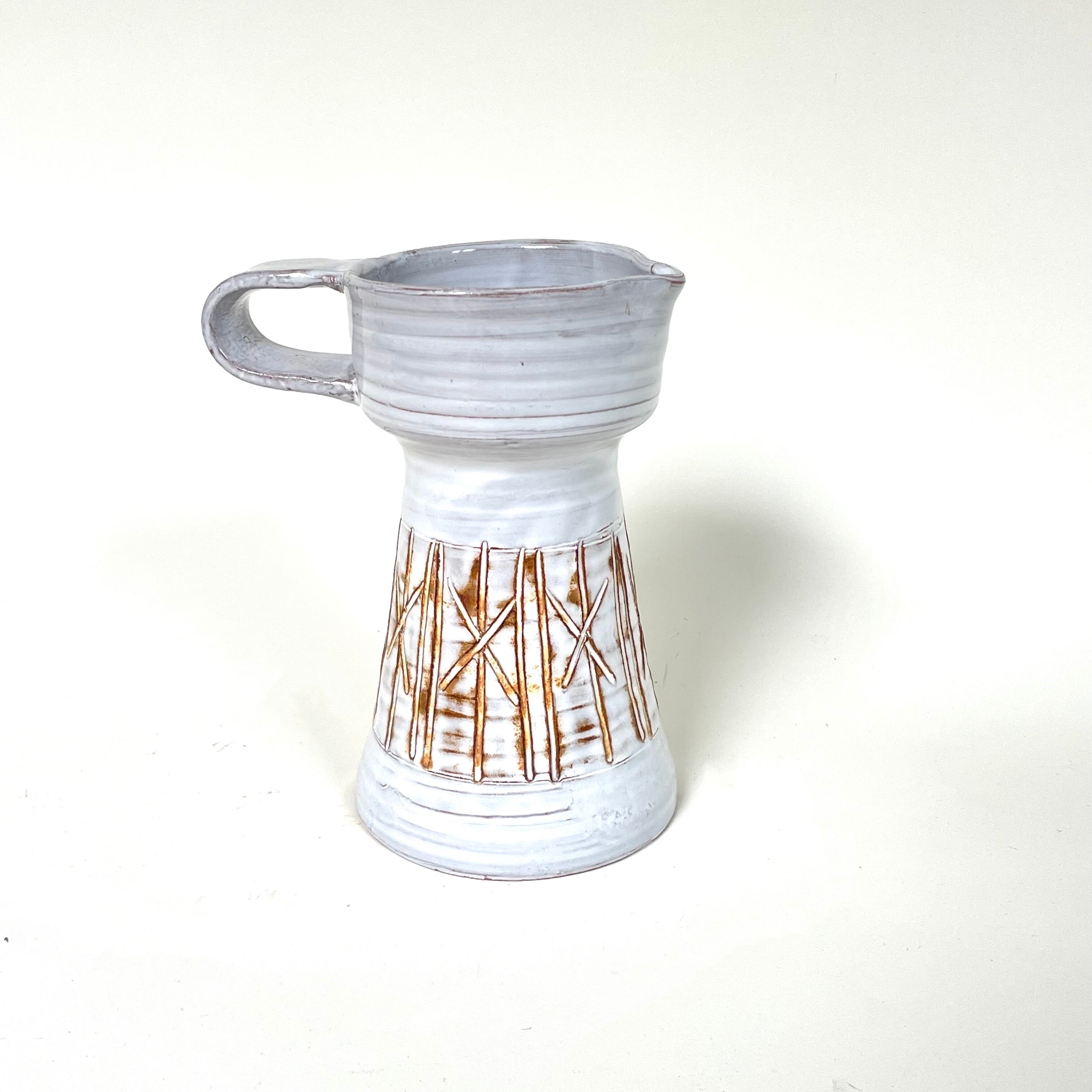 Ceramic pitcher by the Argonauts, Vallauris, 1960