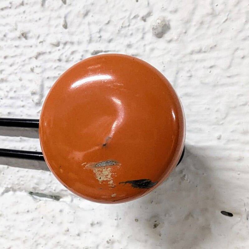 Vintage metal coat rack