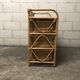 Dresser vintage Wicker/rattan and bamboo 2 large and 2 small drawers