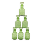Carafes / bouteilles / brocs vintage 1970, verre bullé / granité