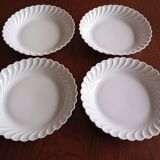 4 Haviland Torse soup plates