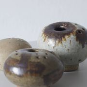 Mushroom Studio Ceramics Vases by Erik Græser, Denmark, 1960s Set of 3