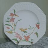 Set of 6 flat plates in Pontesa earthenware