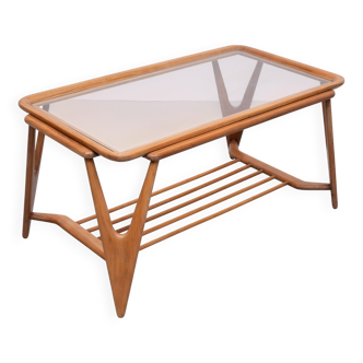 Table basse attribuée à Cesare Lacca, Italie, années 1950