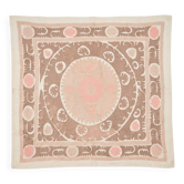 Vintage hand-embroidered tablecloth 127x137 cm