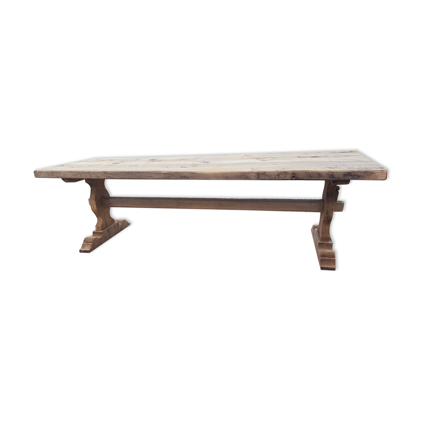Monastery style table in solid oak