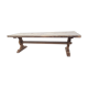 Monastery style table in solid oak