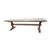 Monastery style table in solid oak