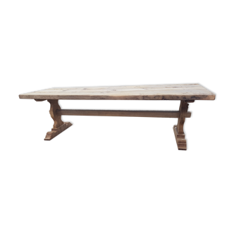 Table style monastère en chêne massif