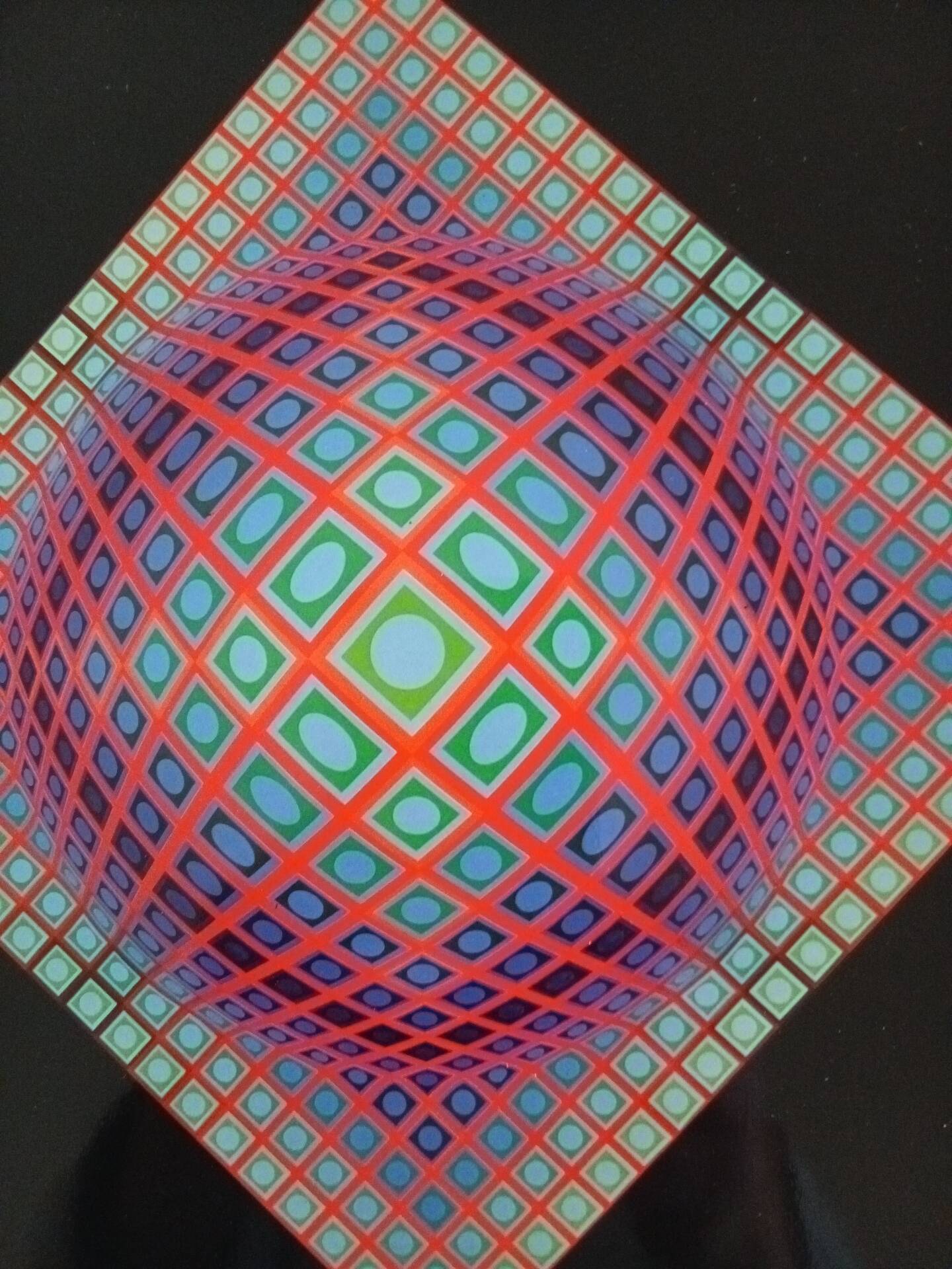 Victor Vasarely Serigraphy op art Editions du Griffon