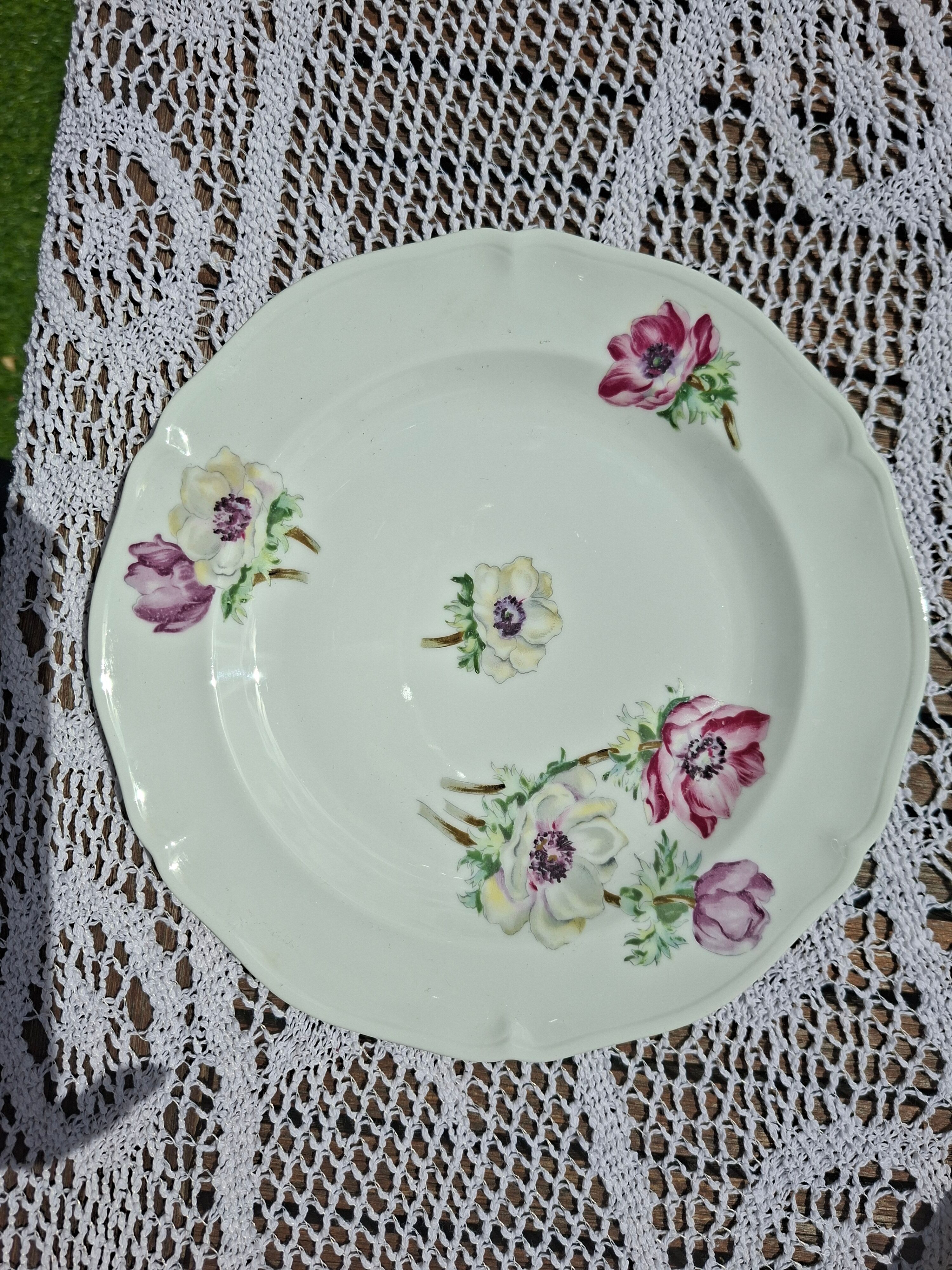 Dessert Plates Limoges Unic Former Royal Factory