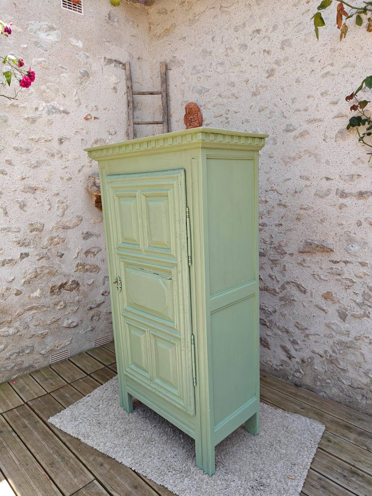 restored one door wardrobe