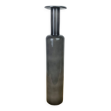 Holmegaard glass vase with flat neck, Scandinavian