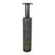 Holmegaard glass vase with flat neck, Scandinavian