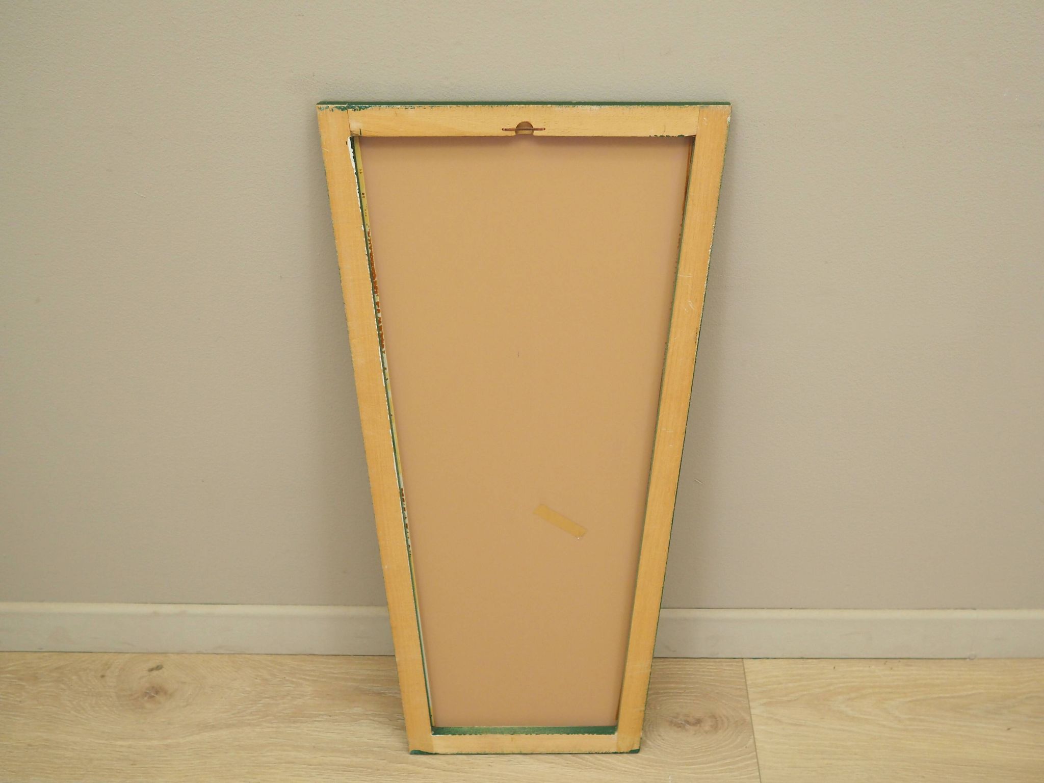 Mirror in pine frame, Danish design, 1970s, production: Denmark