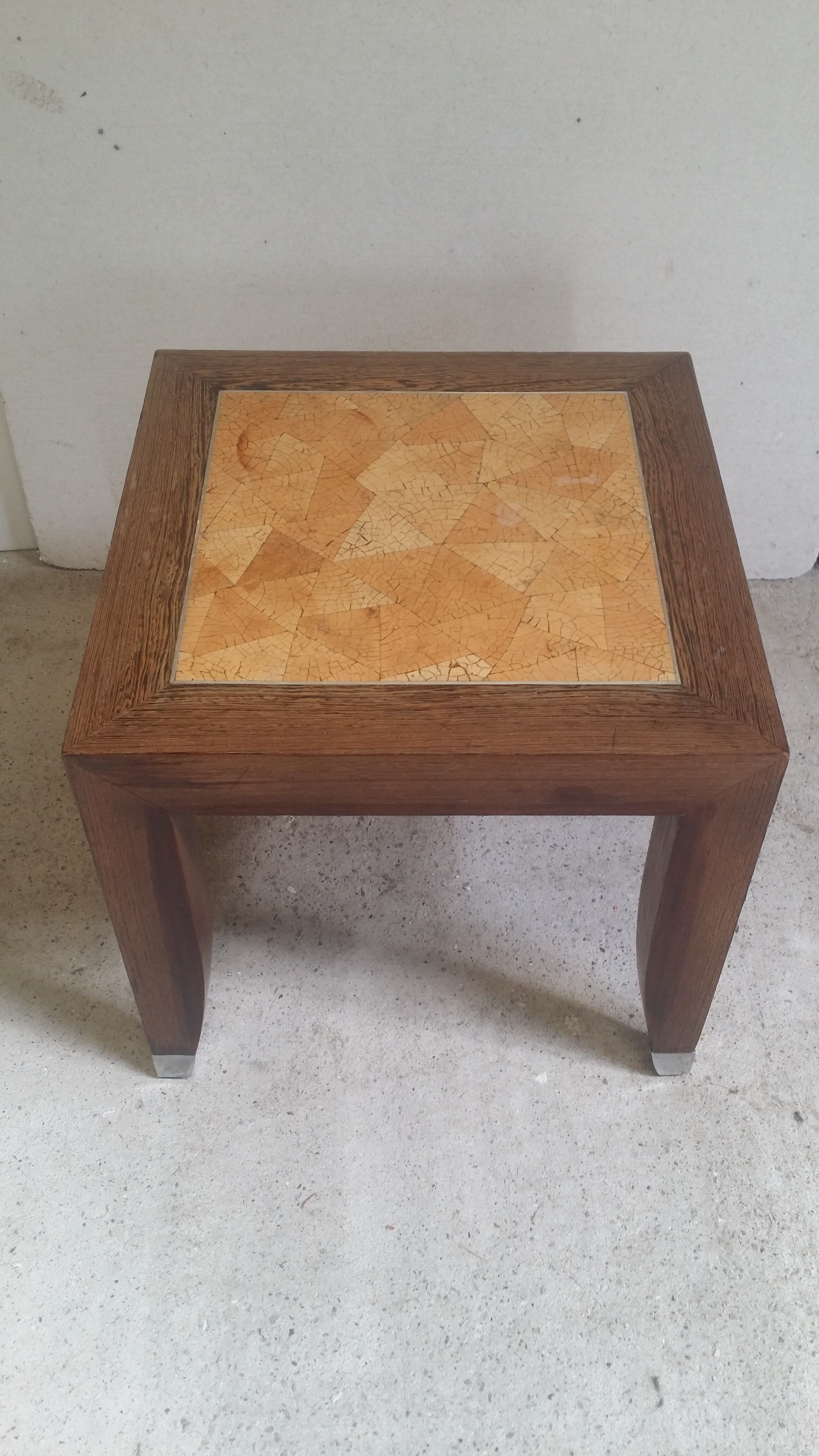 Palm wood coffee table