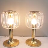 Set of two table lamps