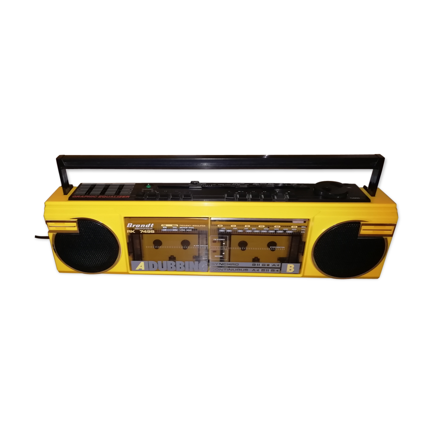 Ghetto blaster Brandt 80s