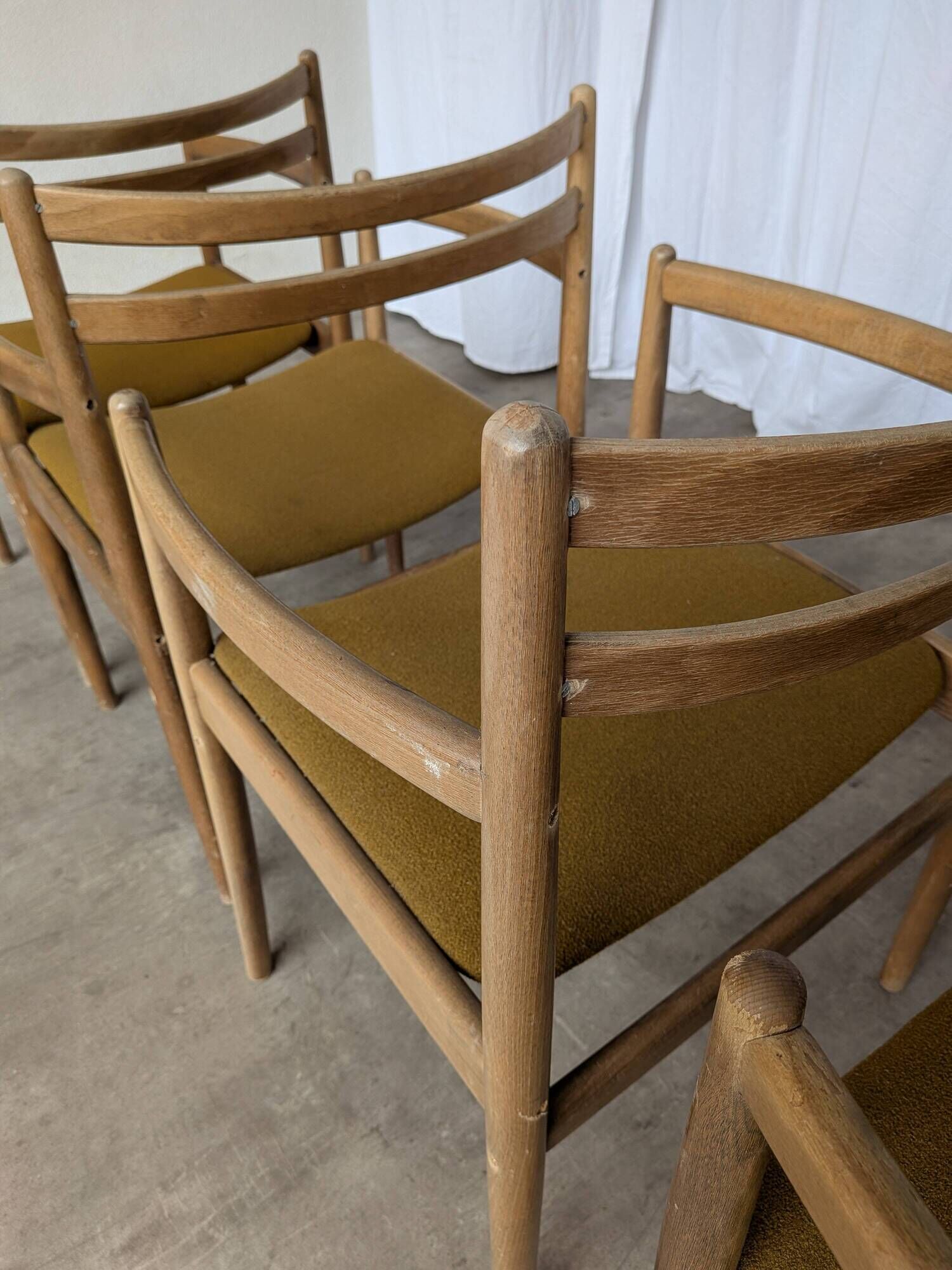 Set of 4 Yugoslav STOL Kamnik Armchairs /Vintage Mid Century Dining Chair