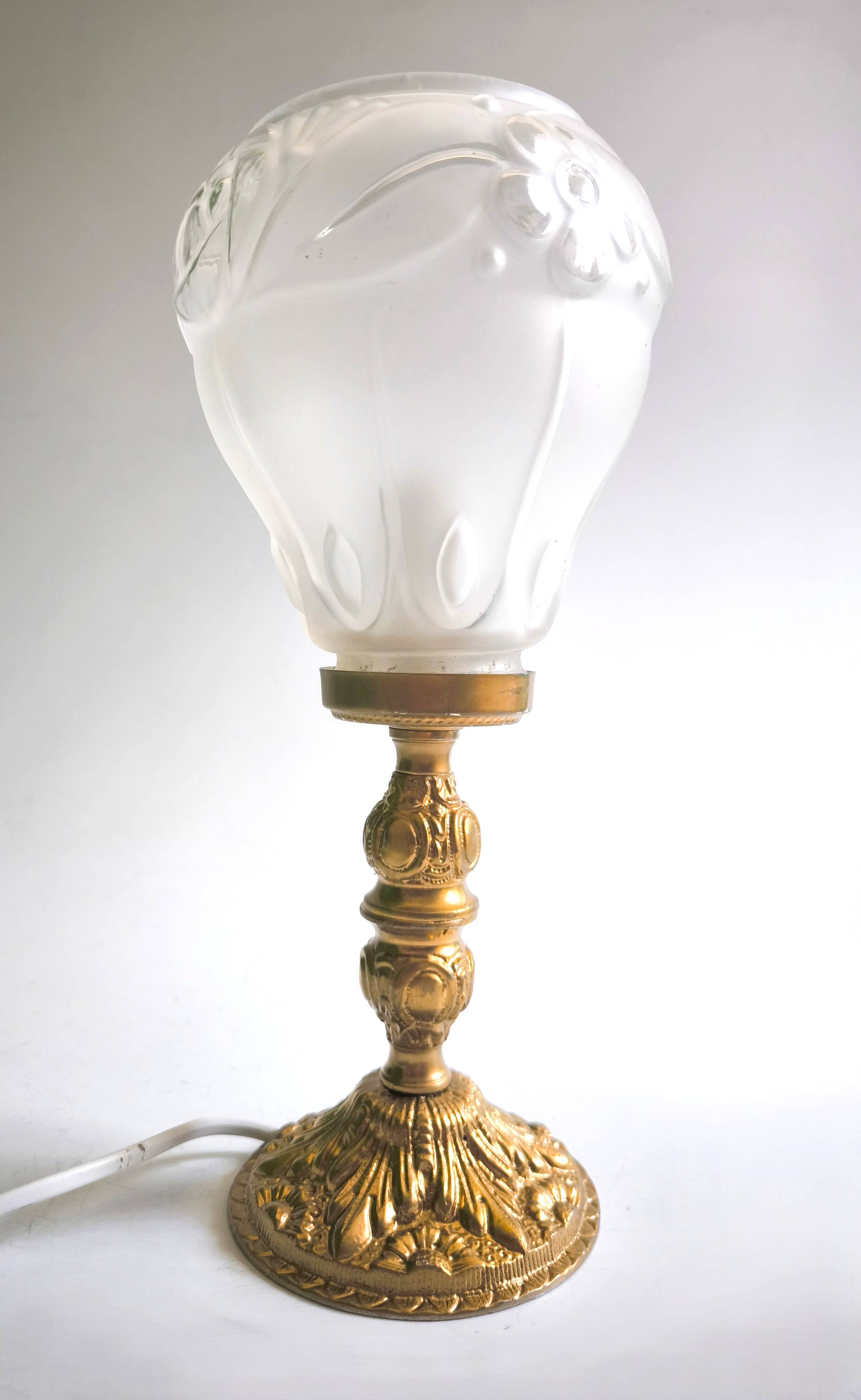 French Art Nouveau style lamp