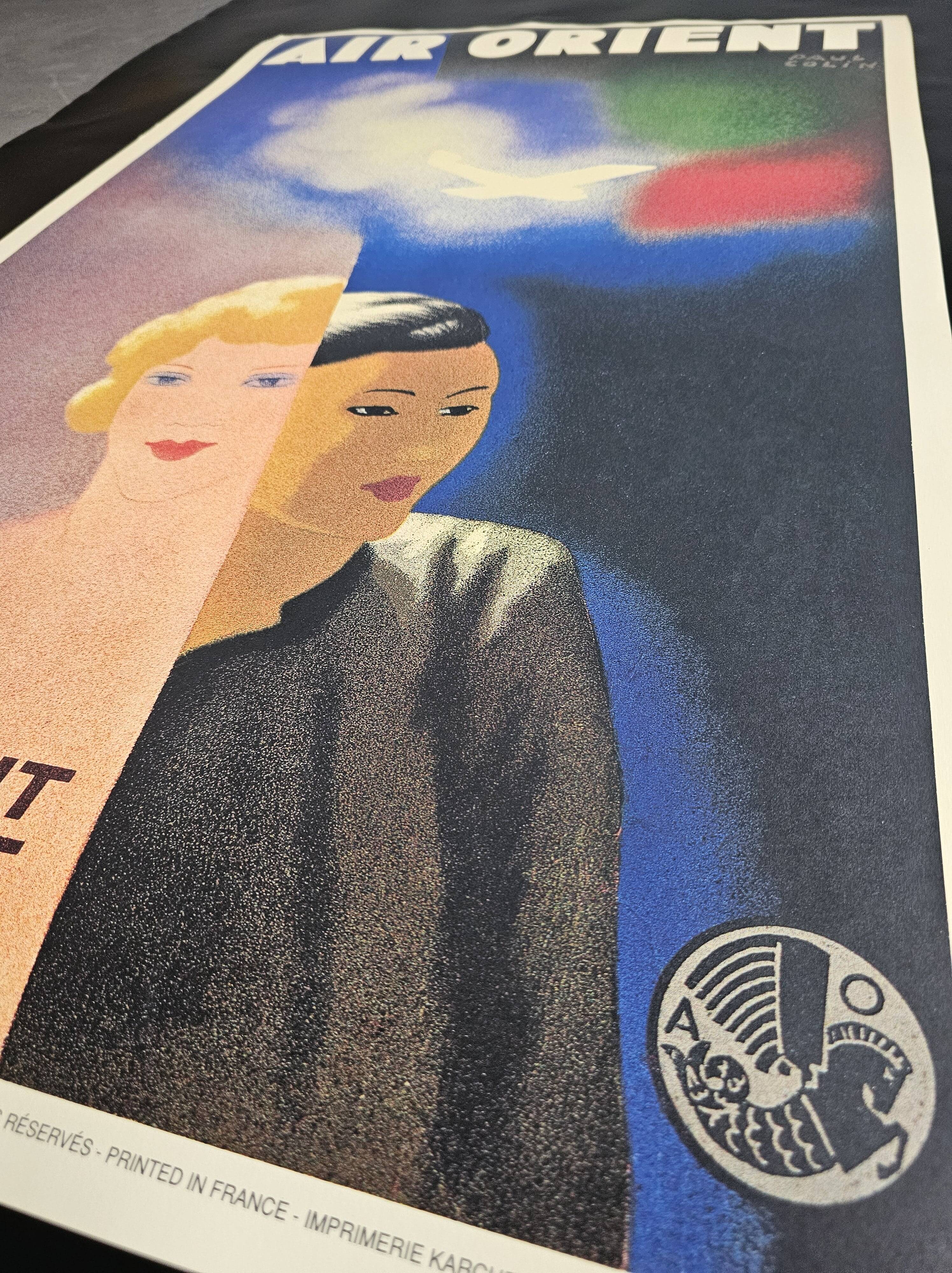 Air france poster - air orient