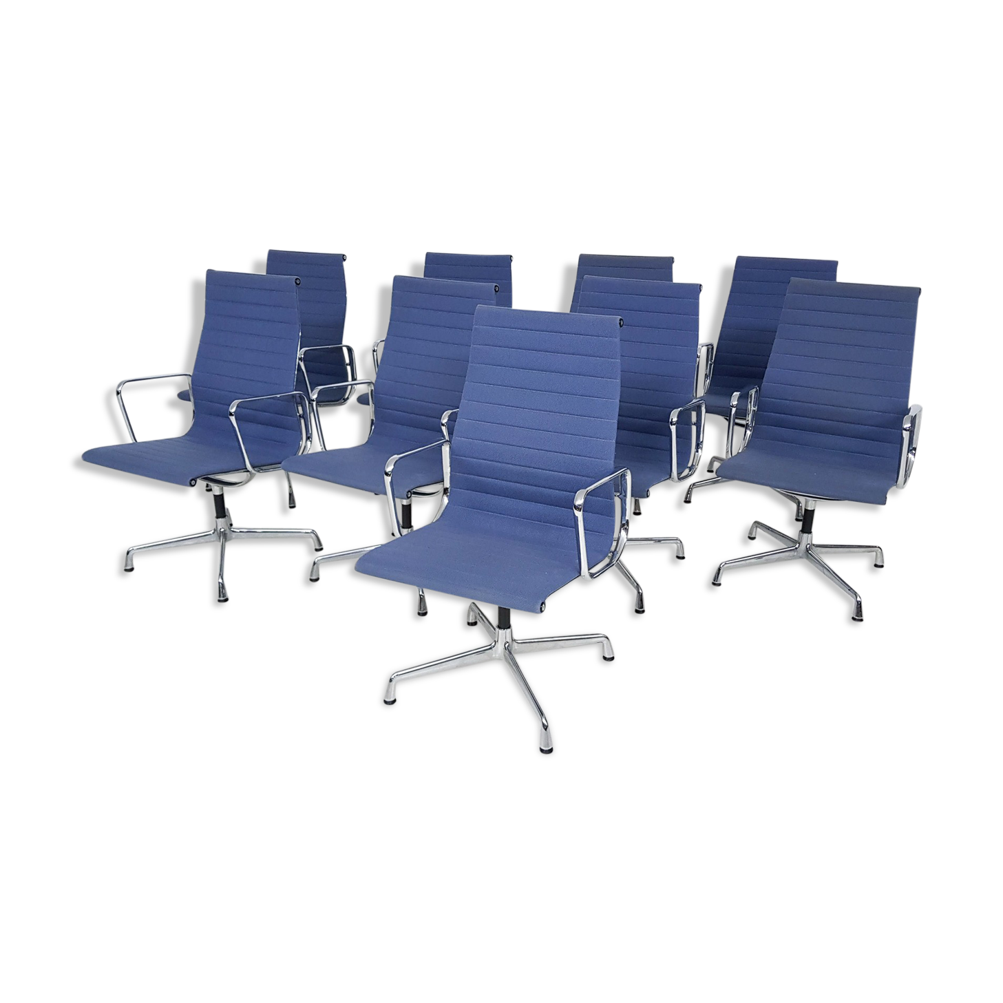 Armchair model EA107 by Charles & Ray Eames for Vitra, United States 1958