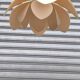 60s flower pendant light