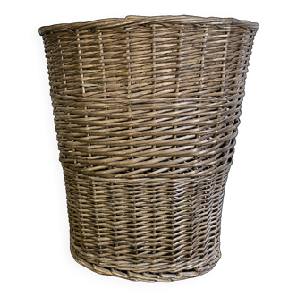 Wicker basket, 57 cm high