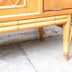 Beautiful pine and rattan sideboard from the 1960s