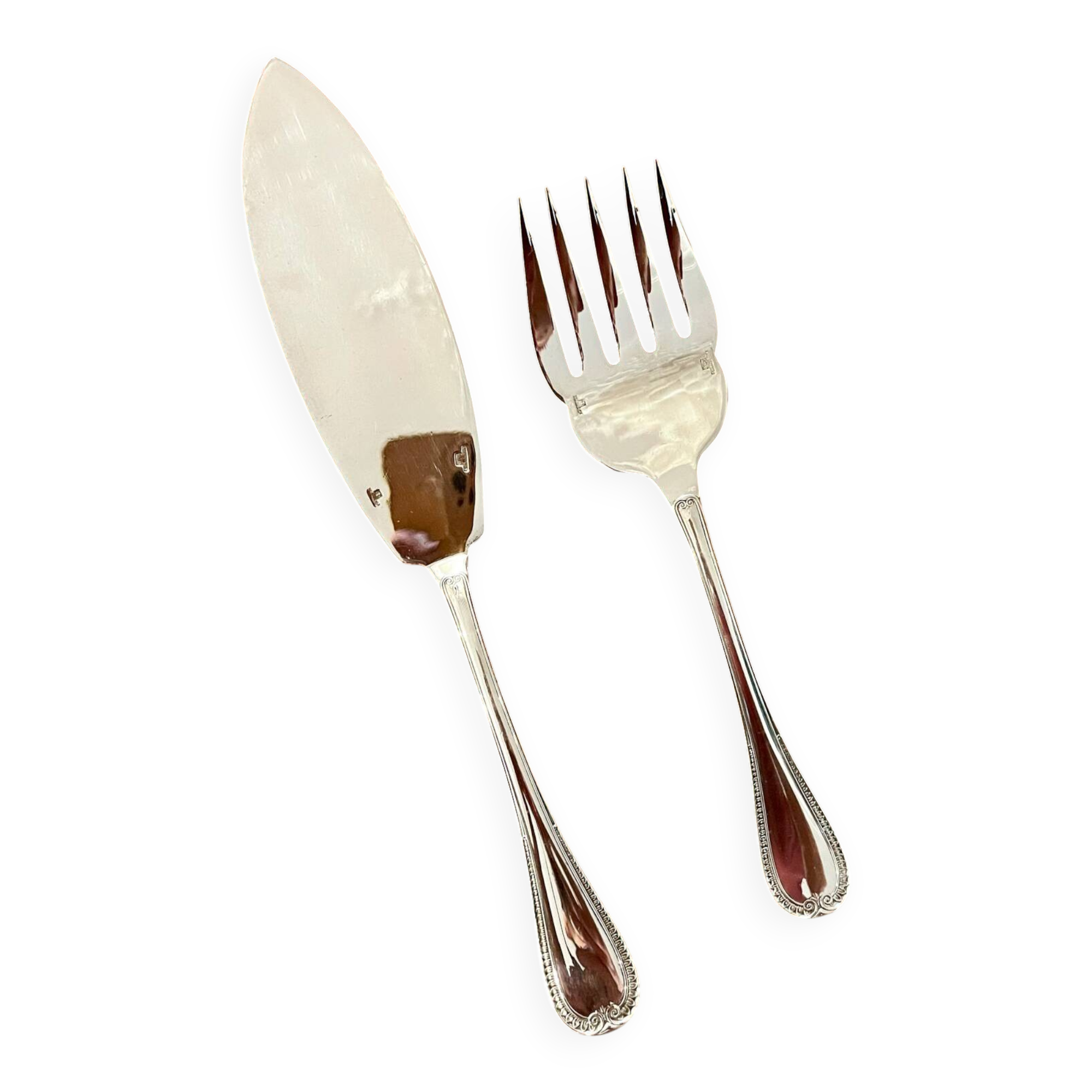 Christofle Malmaison fish serving set