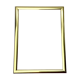 Golden wall frame