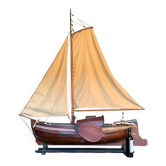 Grande maquette de voilier de la mer du Nord, Boerier