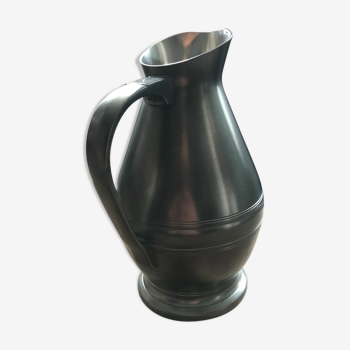 Carafe en étain de fabrication française