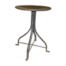 Steel industrial stool