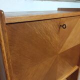 Small oak secretary