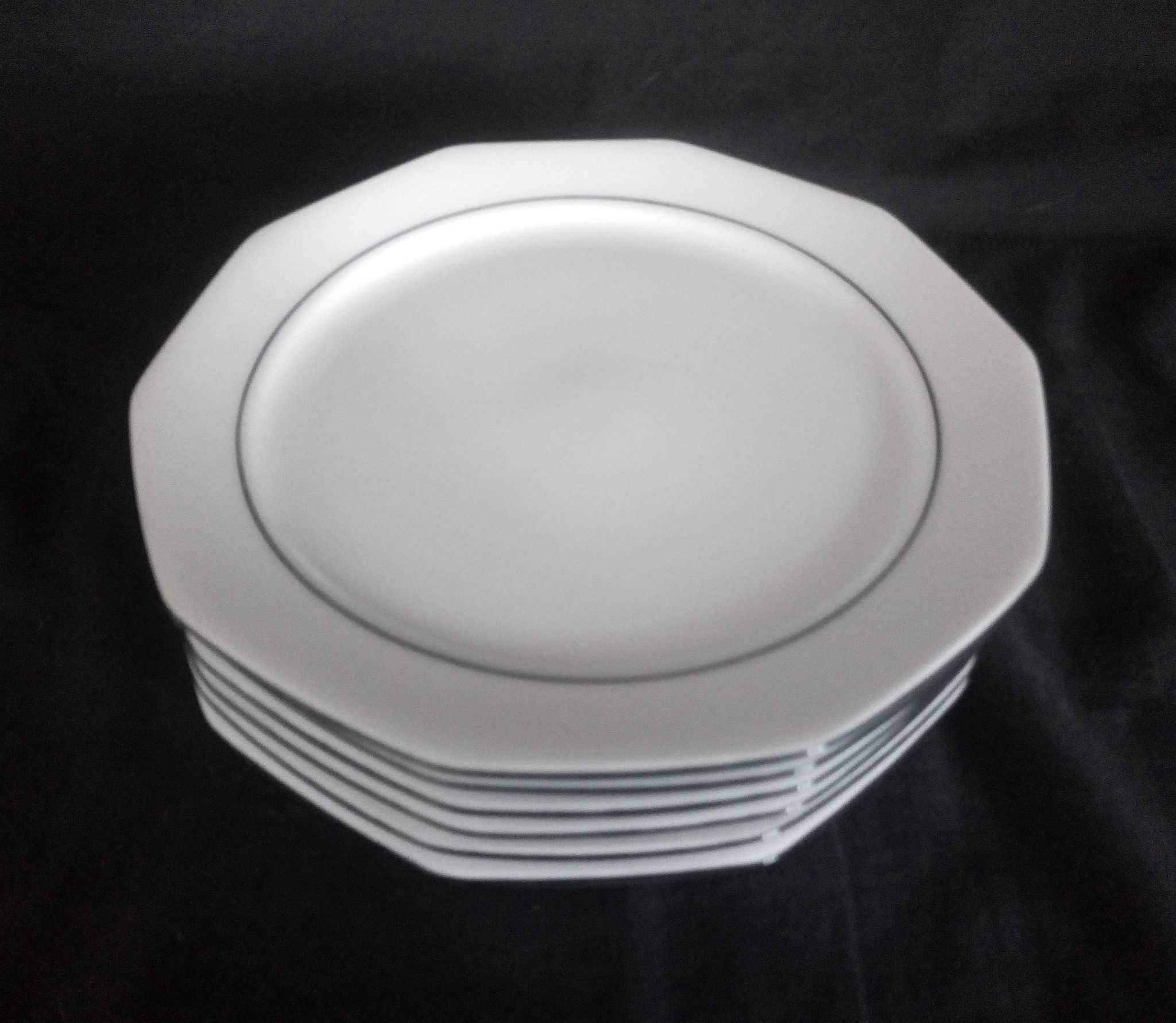 Art Deco coffee service for 6 people in porcelain Winterling Marktleuthen Bavaria (22 pieces)