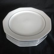 Art Deco coffee service for 6 people in porcelain Winterling Marktleuthen Bavaria (22 pieces)