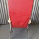 Vintage sunbed lounger