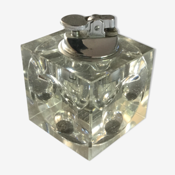 Briquet de en cristal table