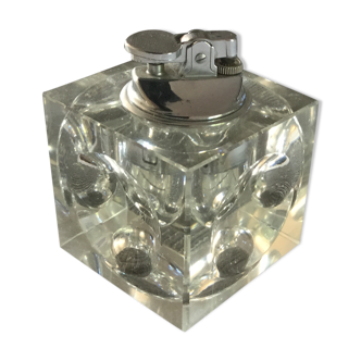 Briquet de en cristal table