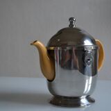 Insulated ceramic teapot with metal and felt 0.5 liters