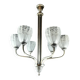 Lustre art deco tulipes de degue